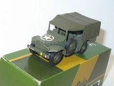 SOLIDO, 4X4 Dodge WC 52 Military Truck Large Star And French Army Decoration