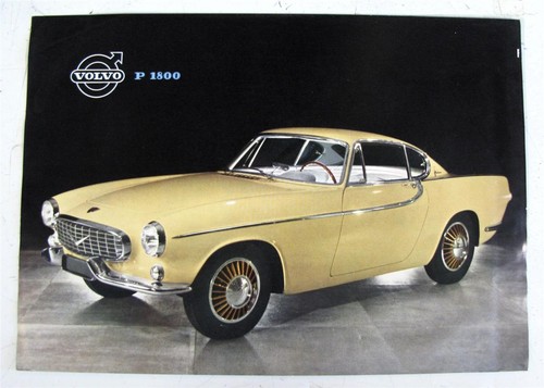 Volvo 1800 car sales sheet - p,