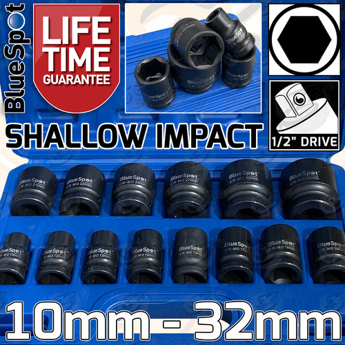 Drive impact socket set - impact,