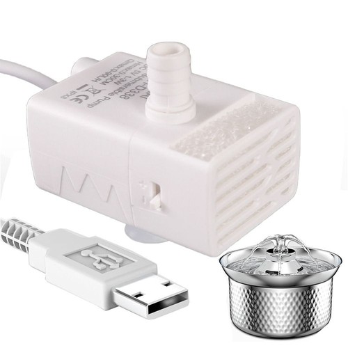 Cat water fountain pump - water,