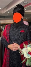 Black Men’s Sherwani By