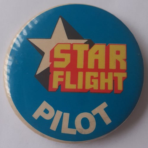 Button badge star flight - button, badge: