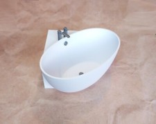 Dolls House 1:12 Corner Bath