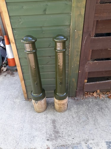 Cast iron bollard - cast,