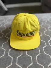 supreme underline 5 panel cap