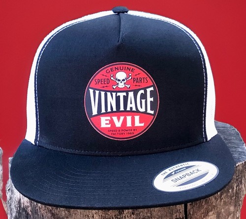 Vintage flat bill hat classic - vintage,