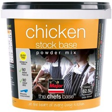 Major Gluten Free Chicken Stock Powder Mix | 1x1kg | Free Delivery