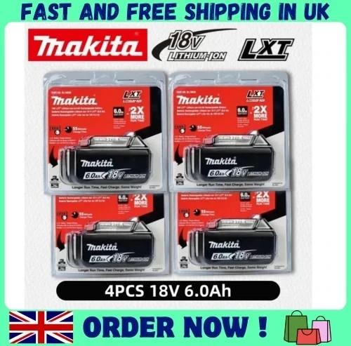 Makita 18v 0ah - makita, 6.0ah