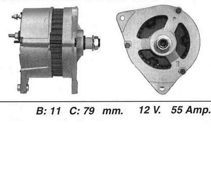 Wai alternator 55amp for - wai,