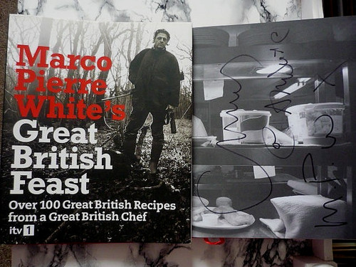 Marco pierre white signed - white, book