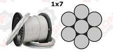 Wire Rope Cable 1mm 1.5mm 2mm 2.5mm 3mm 4mm 5mm 6mm-16mm Steel Metal Galvanised