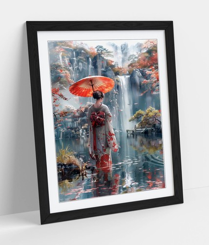 Beautiful japanese geisha - geisha, by
