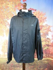 Trespass TP50 technical performance waterproof black Jacket. UK men's size XL