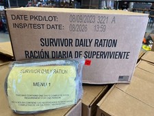 Survivor Daily Ration MRE 8/26