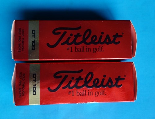 Titleist 100 golf balls - titleist, dt