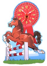 Child's Showjumping Clock -