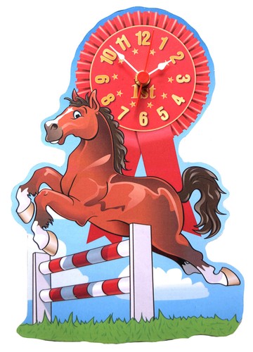 Child showjumping clock - child's,