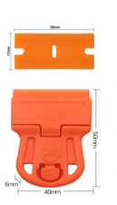 BGS Kraftmann Hob Ceramic Scraper Oven Cleaner Window Scraper VPA GS TUV