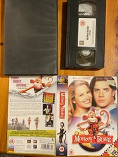 MONKEY BONE, Brendan Fraser Bridget Fonda Whoopi Goldberg  BIG case VHS Video  