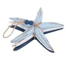 Pcs starfish seastar wooden - 3,