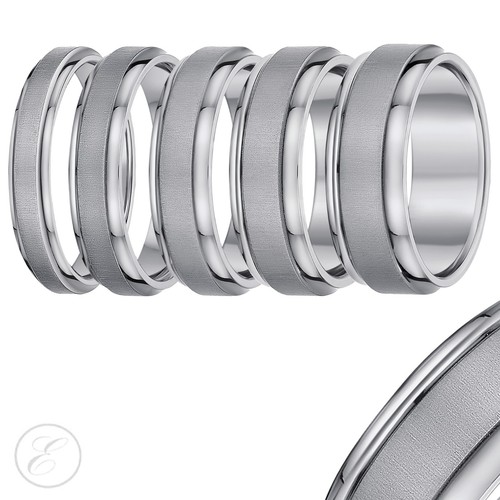 Titanium wedding ring - titanium,