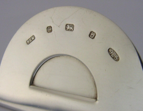 English sterling silver menu - sterling,