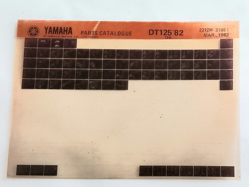 Yamaha enduro dt125 - yamaha,
