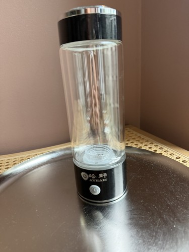 Portable hydrogen water bottle - water,