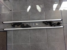 universal  M-Way aluminium aero roof bars for cars with rails Eagle 1200 