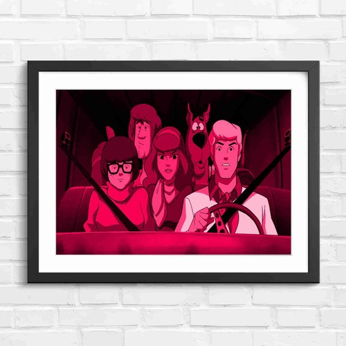Scooby doo gang mystery van - scooby,
