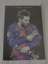 Messi Wall Displate (scratches Circled) (no Magnet)