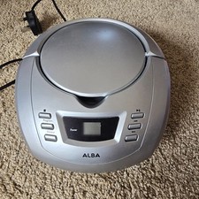 Alba CD Radio Boombox Portable