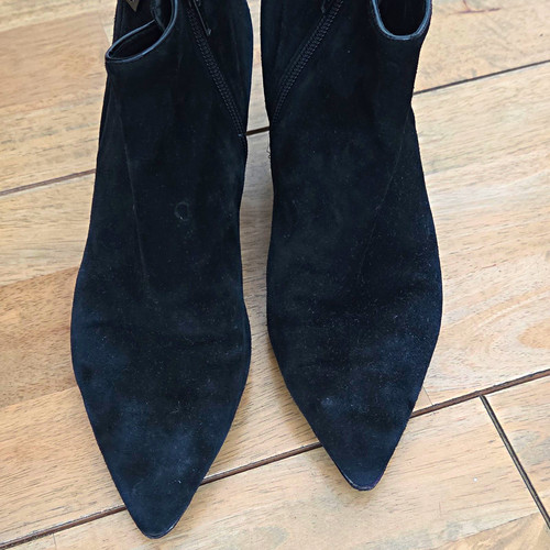Högl black suede - black,