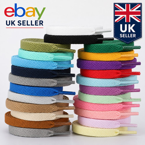 Flat trainers boot shoe - trainers, laces