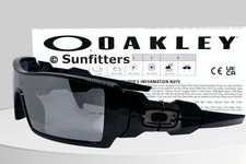 Oakley OIL RIG black/black iridium POLARIZED OO9081 26-203 sunglasses NEW IN BOX