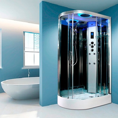 Insignia chrome steam shower - insignia,