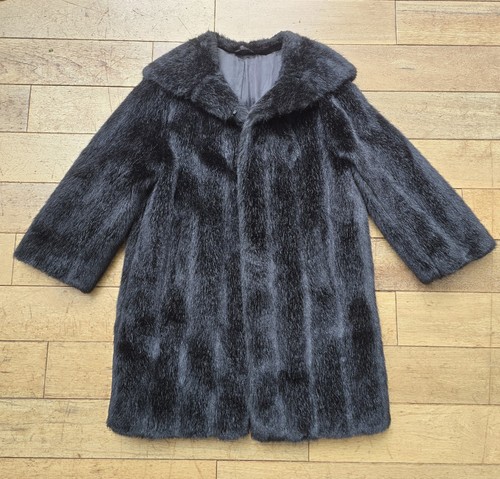 Vintage 70s black - 70s, mink