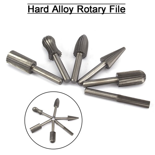 6pc hss rotary file - 6pc, kit