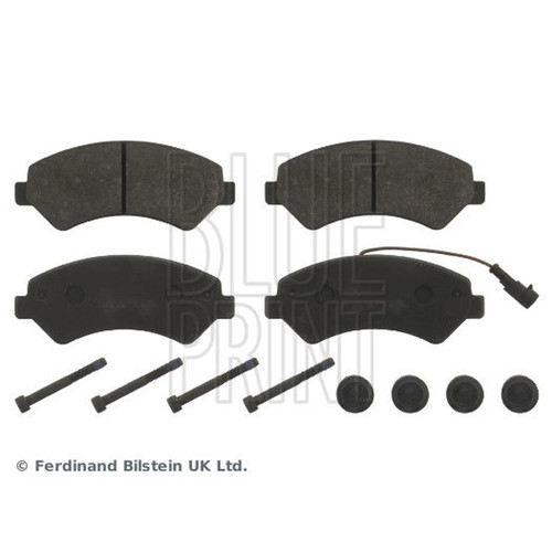 Blue print front brake pad - brake, set