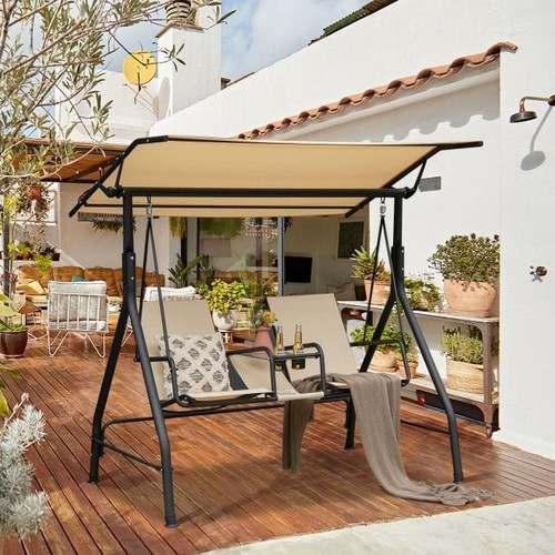 2person patio loveseat swing - patio,