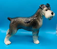 Lovely Vintage pottery Coopercraft Schnauzer dog figurine VGC