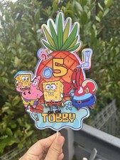 PERSONALISED SPONGEBOB CAKE