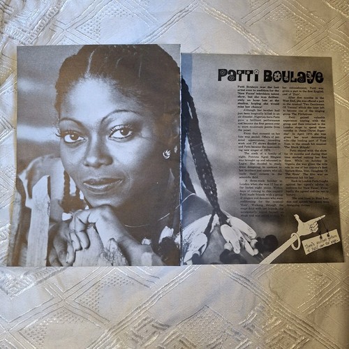 Patti boulaye vintage poster - vintage,