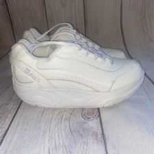 Therashoe TS Womens Shoes 9 White Toning Walking Sneakers Olea