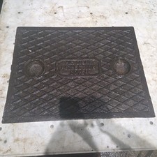 Cast Iron Manhole Drain Cover 660mm X 515mm Airtight Inspection Lid free p&p