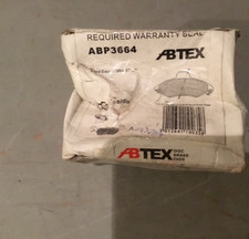 ABTEX ABP3664 Front Brake Pads Set Fits Ford Escort 1.3 1.4 1.6 1.8 D TD BNIB