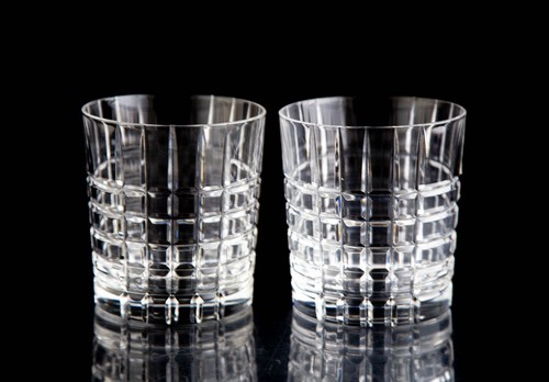 Tiffany plaid double - double, old