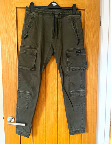 Hollister green solid cargo - hollister,