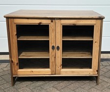 Ikea LEKSVIK Wooden TV Cabinet