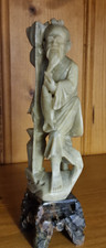 SALE - Carved soapstone figure
